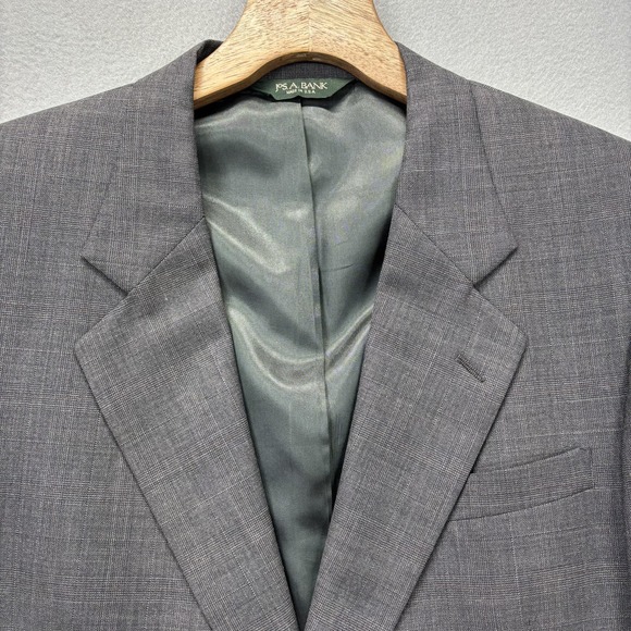 Jos A Bank Blazer Mens 43 Regular Wool Traveler's Collection Gordon USA Jacket - Picture 2 of 15